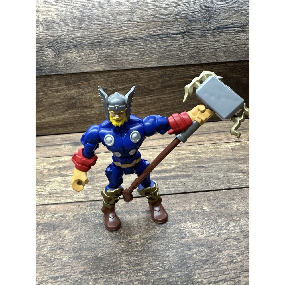 THOR MARVEL AVENGERS SUPER HEROES MASHERS ACTION FIGURE THOR‎